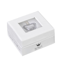 BAMBAM 'Silver Plated Belly Chime' Heart