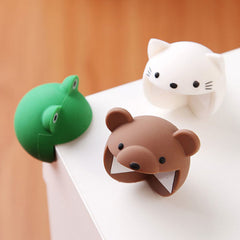 Animal Corner Guard Set - White Kitty