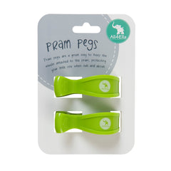 All4Ella Pram Pegs - Green