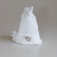 Nocturnal Affair Knotted Beanie - Elephant