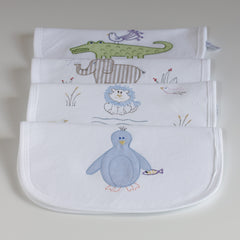 Nocturnal Affair White Bib - Fantasy Croc