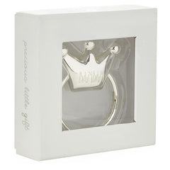 BAMBAM 'Silver Plated Rattle' Crown