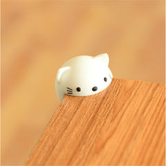 Animal Corner Guard Set - White Kitty