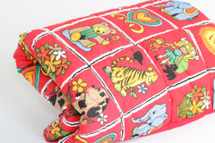 Y'Omi Play Blanket - Retro Red 49