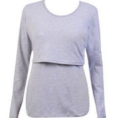 Peek-a-Moo Breastfeeding Long Sleeve Shirt
