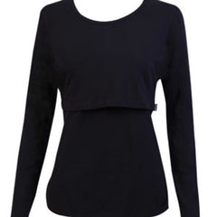 Peek-a-Moo Breastfeeding Long Sleeve Shirt